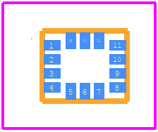 LSM6DSLTR - STMicroelectronics PCB footprint - Other - Other - LGA-14(2.5x3x0.86)_2020