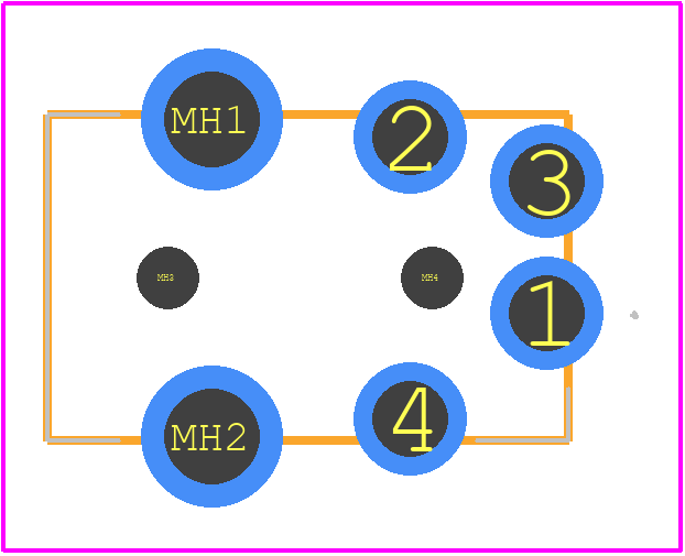 PJ-086H - Same Sky PCB footprint - Other - Other - PJ-086H-4