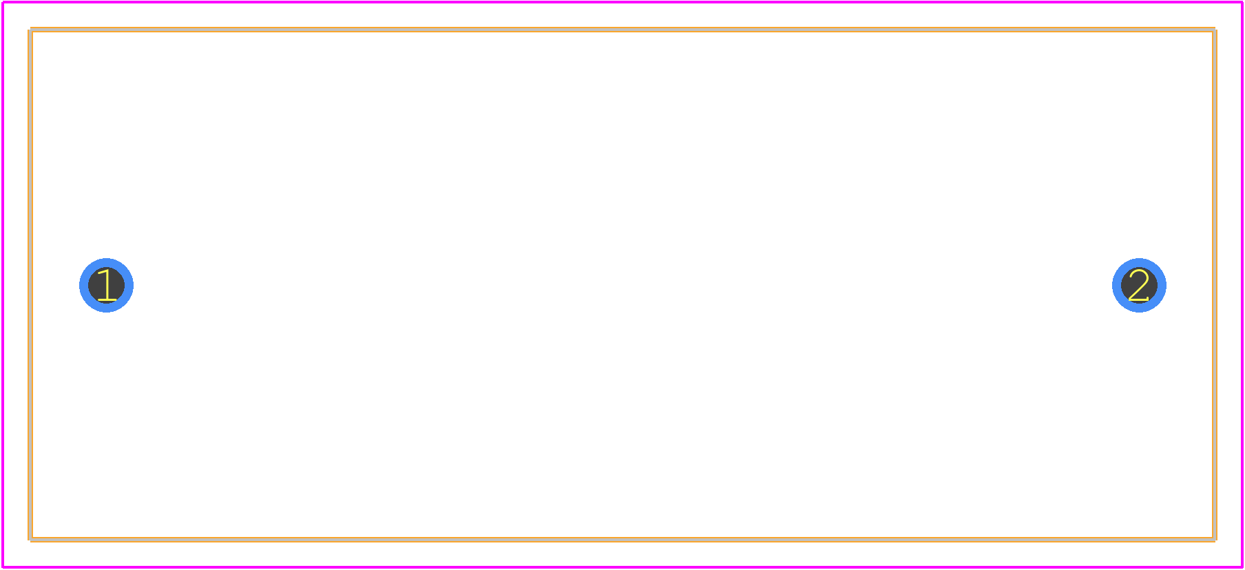BFC233842335 - Vishay PCB footprint - Other - Other - BFC233842335-1