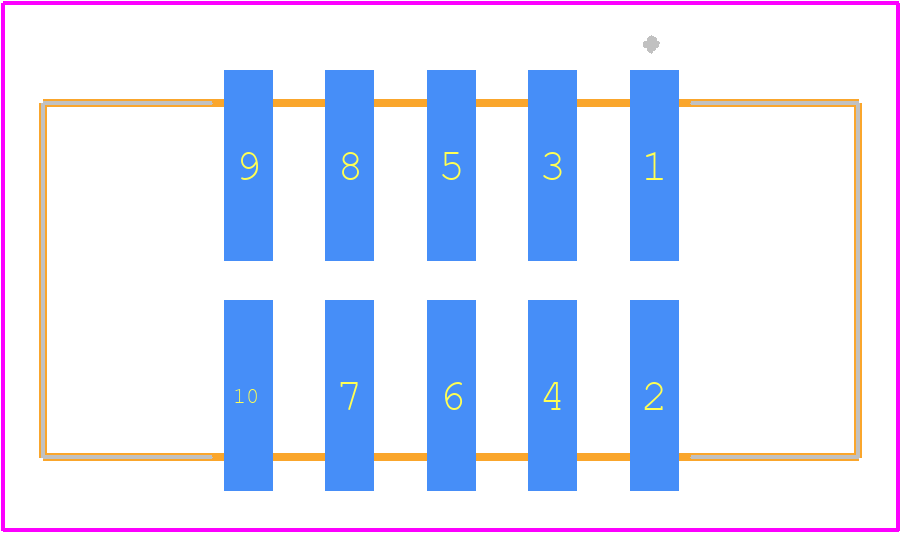 MC-254-10-00-ST-SMD - Multicomp Pro PCB footprint - Other - Other - MC-254-10-00-ST-SMD-2