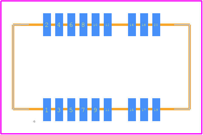 MEC1-110-02-F-D-K-TR - SAMTEC PCB footprint - Other - Other - MEC1-110-02-F-D-K-TR-2