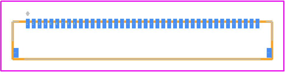 AYF534035 - Panasonic PCB footprint - Other - Other - AYF534035-2
