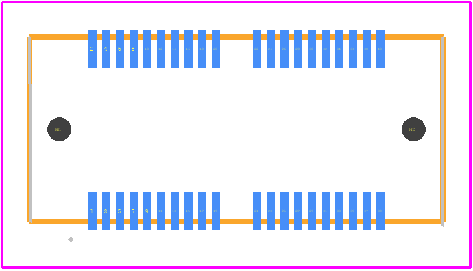 LSH-020-01-G-D-A - SAMTEC PCB footprint - Other - Other - LSH-020-01-G-D-A-2