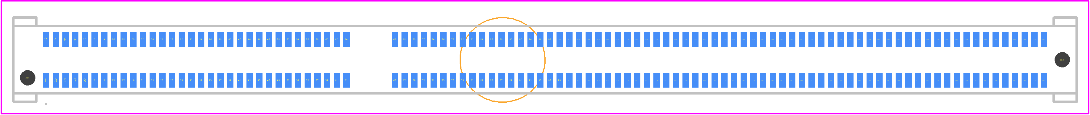 HTEC8-1100-01-L-DV-A-K - SAMTEC PCB footprint - Other - Other - HTEC8-1100-01-L-DV-A-K-4