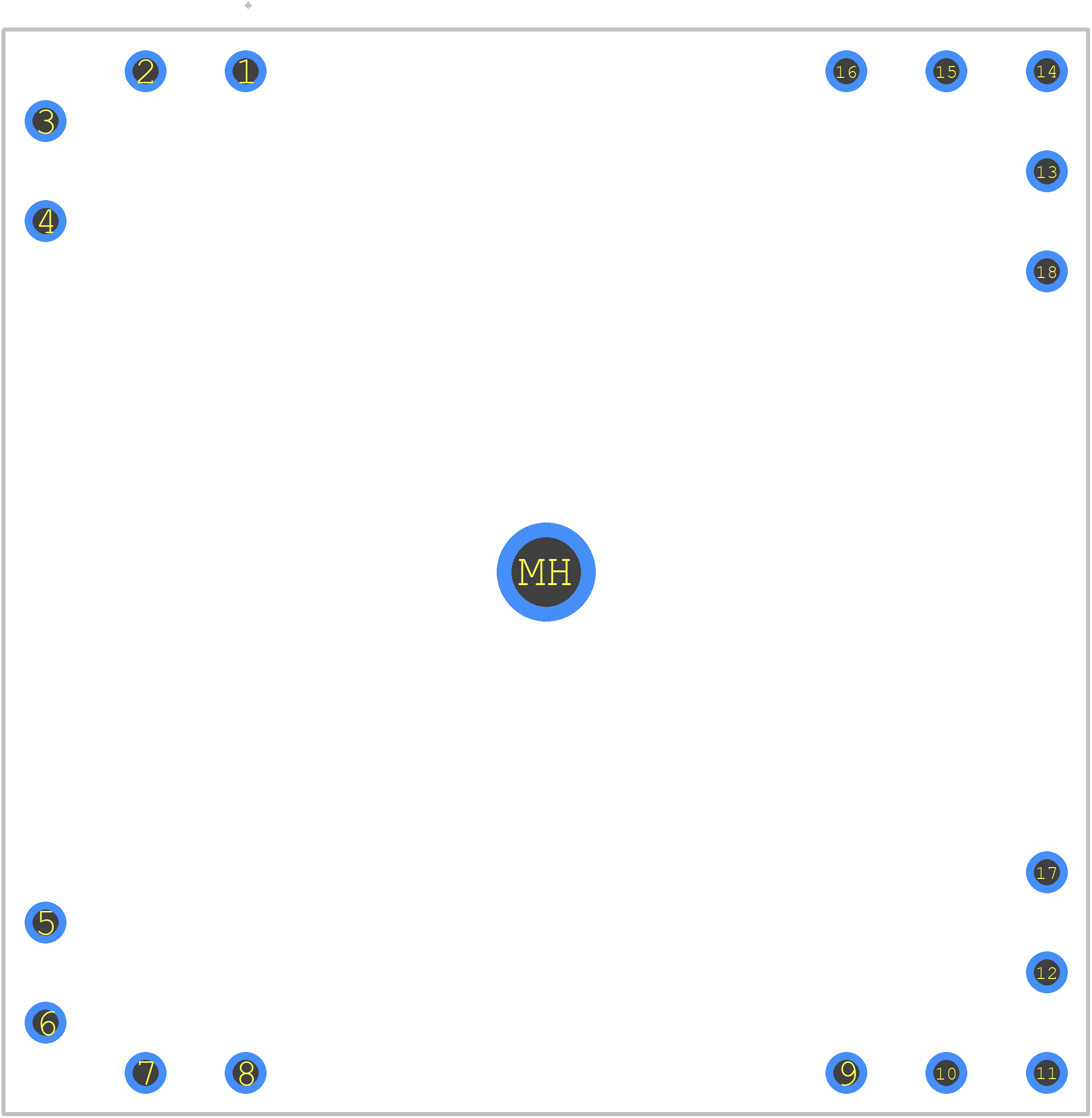 70041K - talema PCB footprint - Other - Other - 70041K