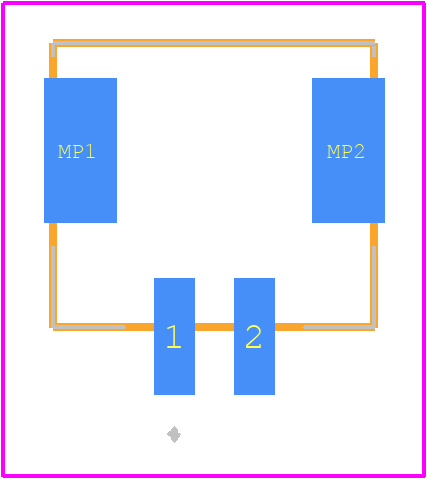 205971-0021 - Molex PCB footprint - Other - Other - 205971-0021-2
