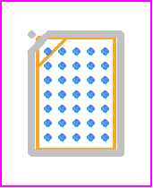 ADPD4100BCBZR7 - Analog Devices PCB footprint - BGA - BGA - 35-Ball [WLCSP]
