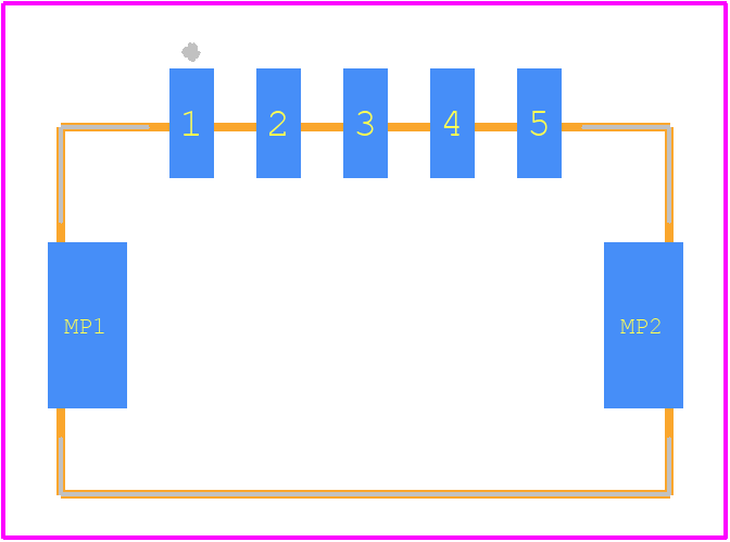 505578-0571 - Molex PCB footprint - Other - Other - 505578-0571-2