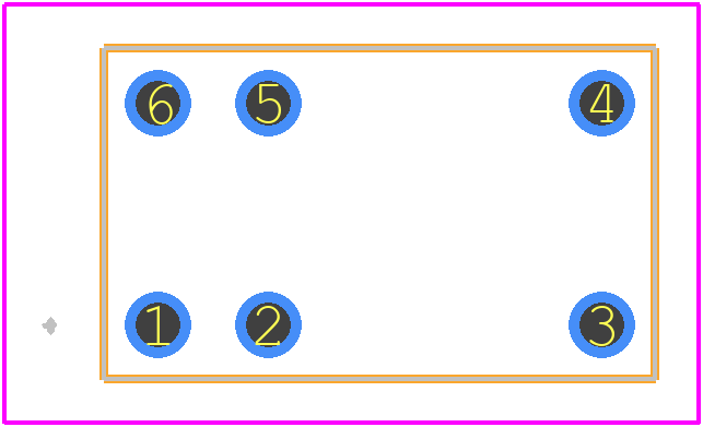 Y14H-1C-3DS - Hilisin PCB footprint - Other - Other - Y14H-1C-3DS-1
