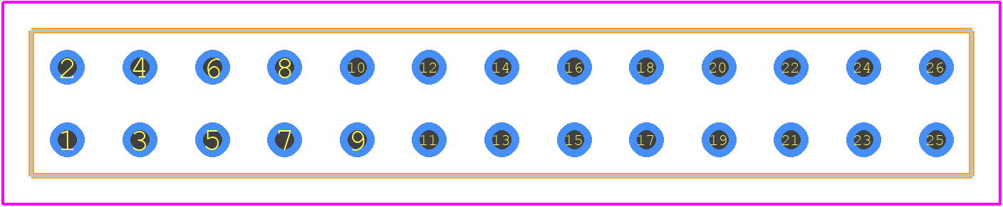 450-10-226-00-013101 - Preci-Dip PCB footprint - Other - Other - 450-10-226-00-013101-1