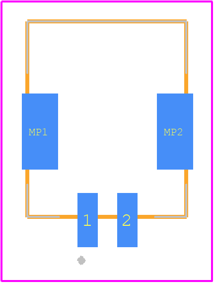 205972-0021 - Molex PCB footprint - Other - Other - 205972-0021-5