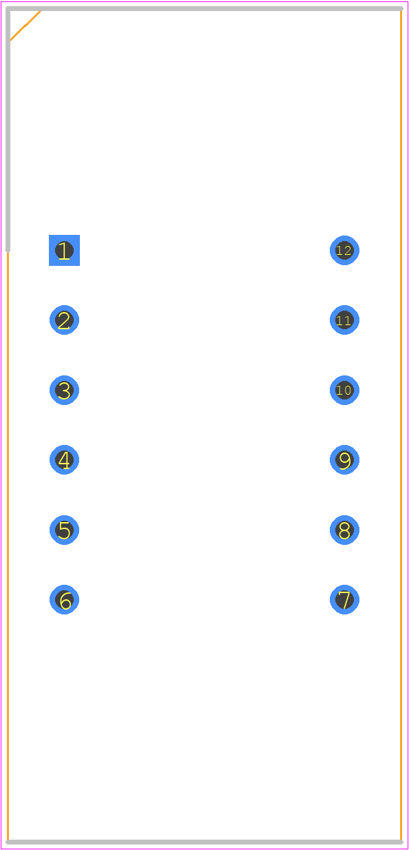 E1-4036CUR1-CT - STRONG BASED PCB footprint - Dual-In-Line Sockets - Dual-In-Line Sockets - E1-4036CUR1-CT