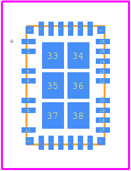 LT8650SPJV#PBF - Analog Devices PCB footprint - Other - Other - LQFN Package 32(28)-Lead (6mm × 4mm × 0.94mm) (Reference LTC DWG # 05-08-1622 Rev A)-2025