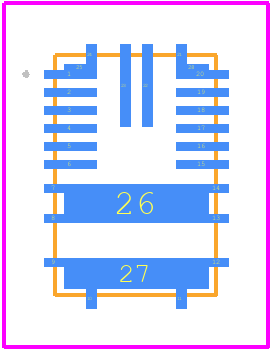 MPM3650GQW-Z - Monolithic Power Systems (MPS) PCB footprint - Other - Other - QFN-24 (4mmx6mmx1.6mm)-2021