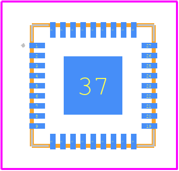 SKY65362-11 - Skyworks PCB footprint - Other - Other - SKY65362-11-4