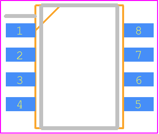 106-DHN4-EV - Mountain Switch PCB footprint - Small Outline Packages - Small Outline Packages - 106-DHN4-EV