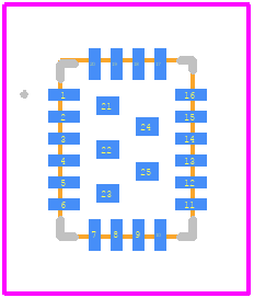 MP9447GL-P - Monolithic Power Systems (MPS) PCB footprint - Other - Other - MP9447GL-P-1