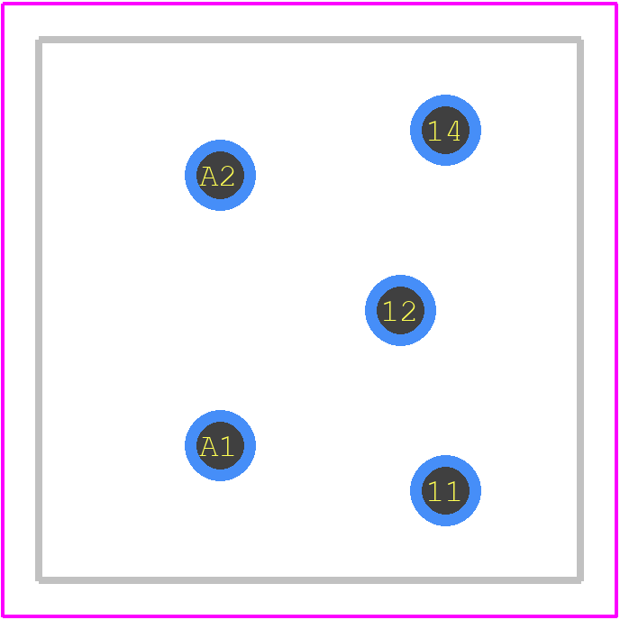 6-1415029-1 - TE Connectivity PCB footprint - Other - Other - 6-1415029-1-1