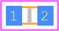 MCT0603MD4642BP500 - Vishay PCB footprint - Resistor Chip - Resistor Chip - MCT0603
