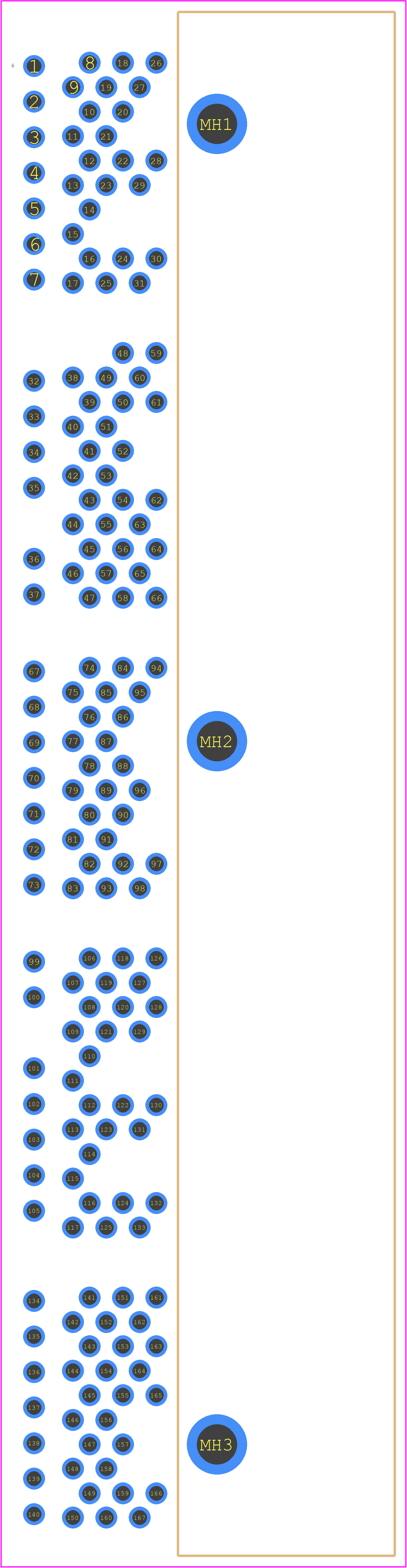 1612435-4 - TE Connectivity PCB footprint - Other - Other - 1612435-4-2