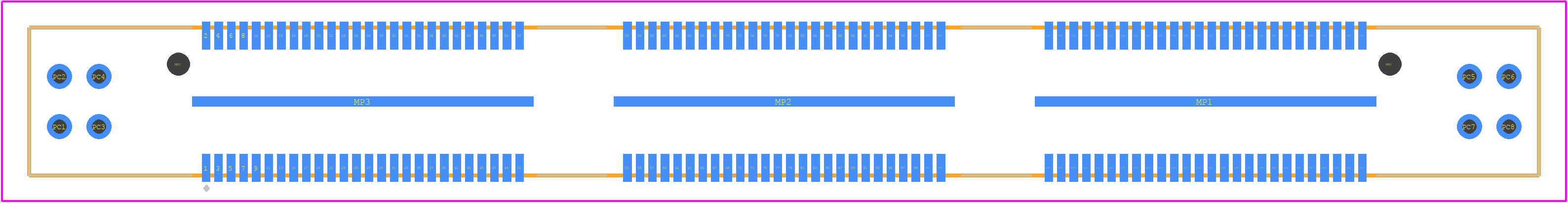 QMS-078-05.75-L-D-PC4 - SAMTEC PCB footprint - Other - Other - QMS-078-05.75-L-D-PC4-2