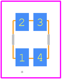 LSYT676-P2R1-1-0+Q2S1-35Z - ams OSRAM PCB footprint - Other - Other - LSY T676 