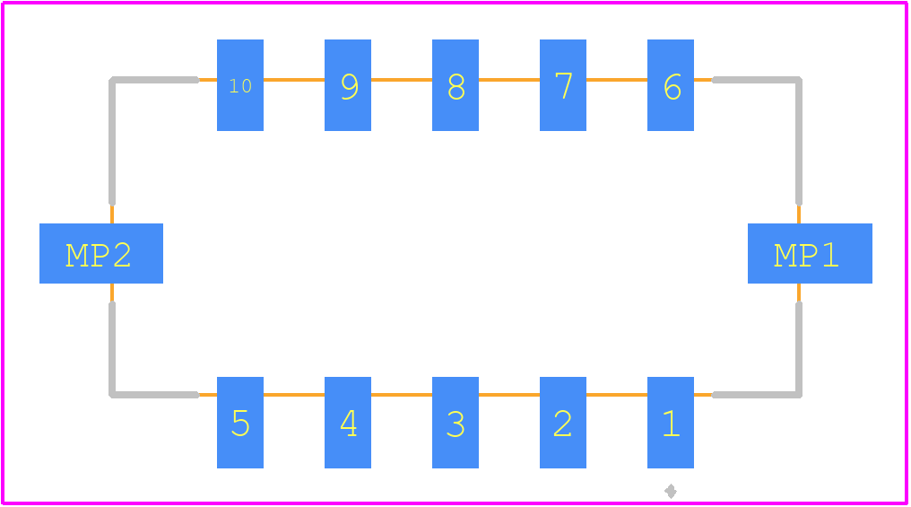 0430451019 - Molex PCB footprint - Other - Other - 0430451019-2