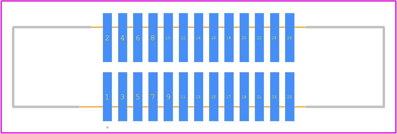 EHF-113-01-F-D-SM - SAMTEC PCB footprint - Other - Other - EHF-113-01-F-D-SM-2