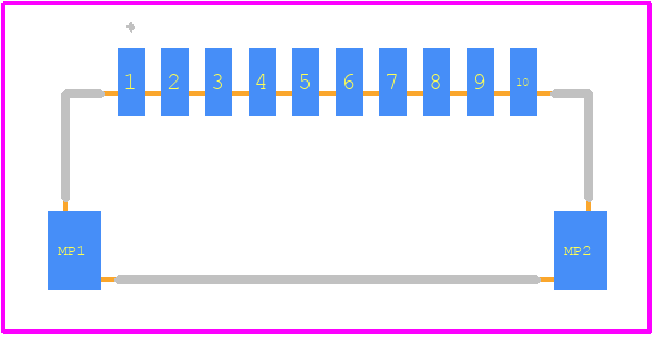 1-2367196-0 - TE Connectivity PCB footprint - Other - Other - 1-2367196-0-2