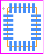 NX3DV642GU,115 - NXP PCB footprint - Quad Flat No-Lead - Quad Flat No-Lead - NX3DV642GU,115
