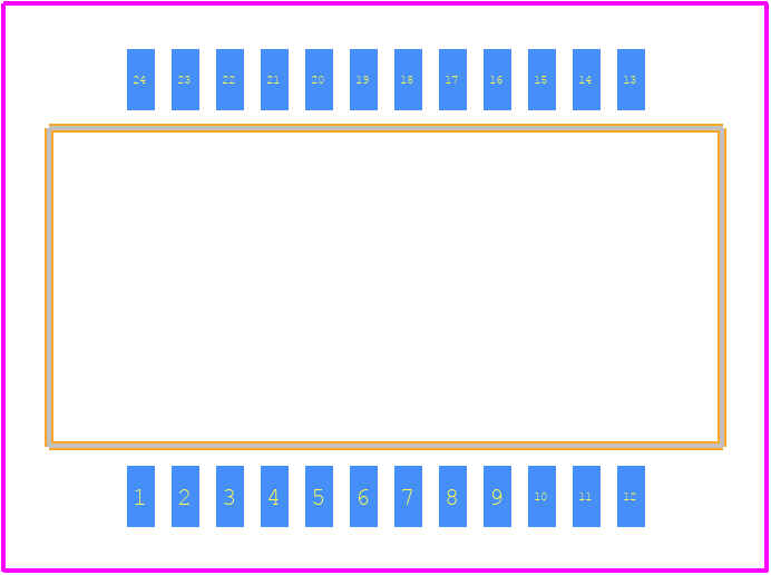 SG24002G - JWD PCB footprint - Other - Other - SG24002G-1