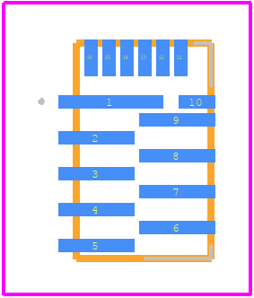 MAX20766EPE+ - Analog Devices PCB footprint - Other - Other - MAX20766EPE+-3