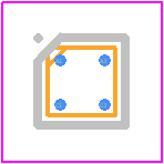 MAX3787AWL+ - Analog Devices PCB footprint - BGA - BGA - W91B1+3