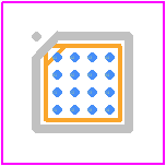 MAX77504BAWE+ - Analog Devices PCB footprint - BGA - BGA - W161L1+1_