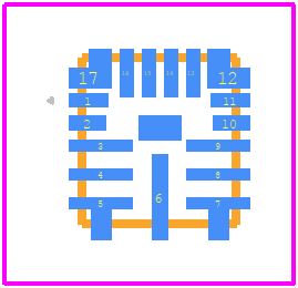 MAX20006EAFOD/VY+ - Analog Devices PCB footprint - Other - Other - F173A3FY +7