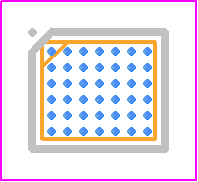 MAX77932CEWO+T - Analog Devices PCB footprint - BGA - BGA - casc