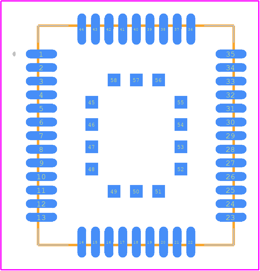 BC66NB-04-STD - Quectel PCB footprint - Other - Other - BC66NB-04-STD-1