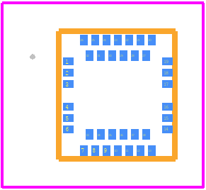 MAXM86146CFU+T - Renesas Electronics PCB footprint - Other - Other - MAXM86146CFU+T-1