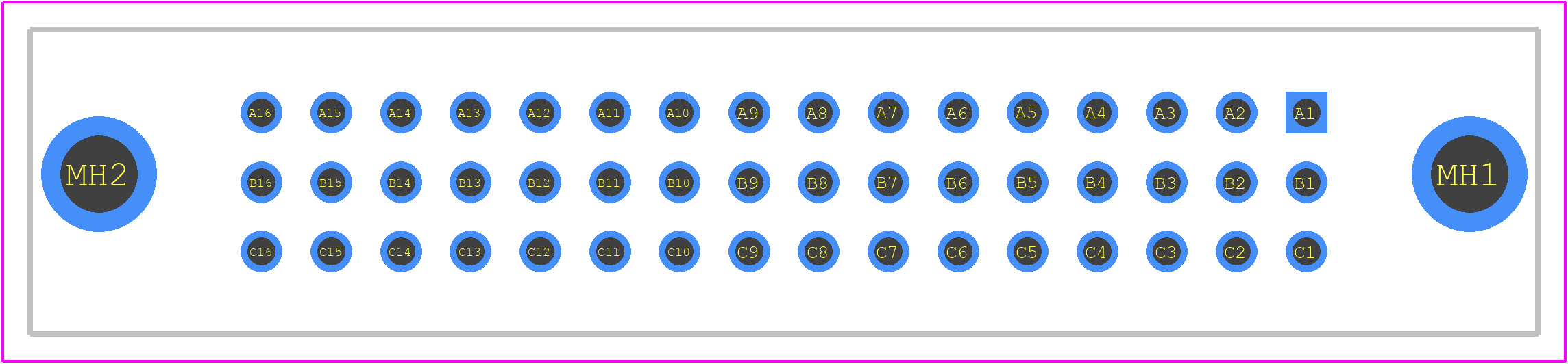 09281486577 - HARTING PCB footprint - Other - Other - 09281486577-1