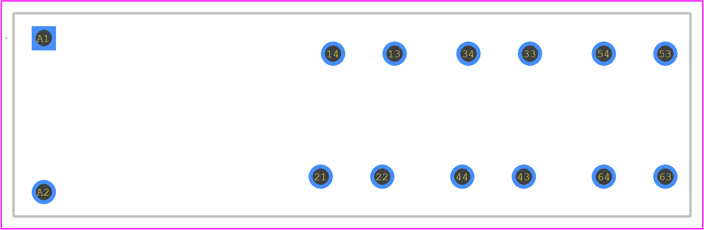 1415017-1 - TE Connectivity PCB footprint - Other - Other - 1415017-1-1