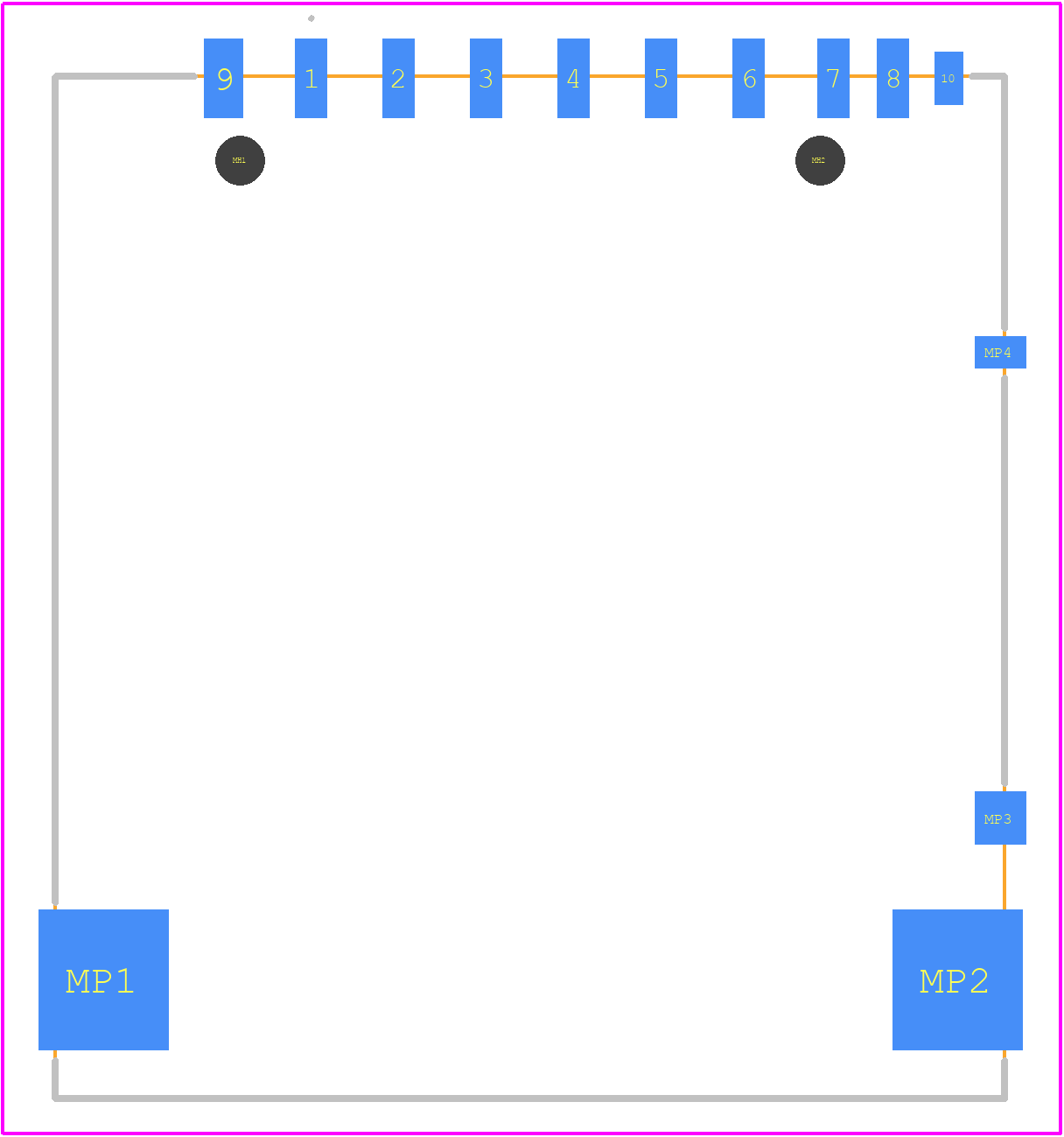 1903302-3 - TE Connectivity PCB footprint - Other - Other - 1903302-3-4