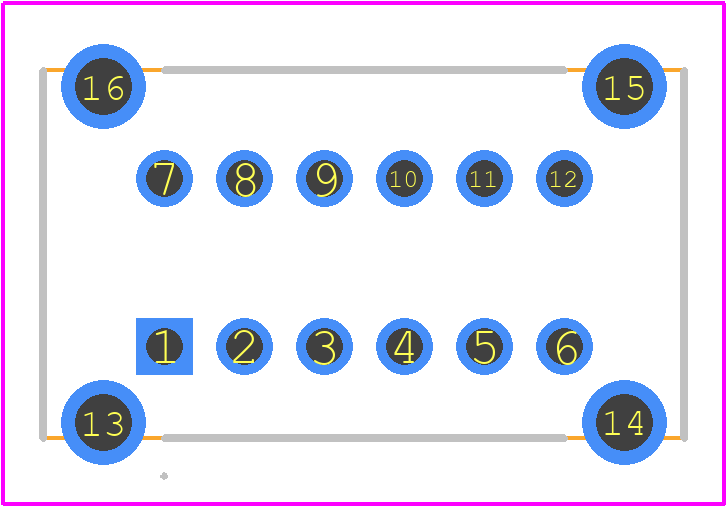 1825266-1 - TE Connectivity PCB footprint - Other - Other - 1825266-1-1