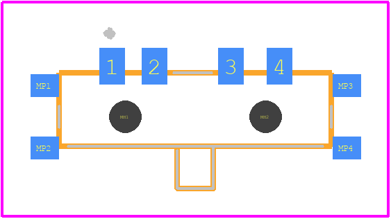 1437575-3 - TE Connectivity PCB footprint - Other - Other - 1437575-3-5