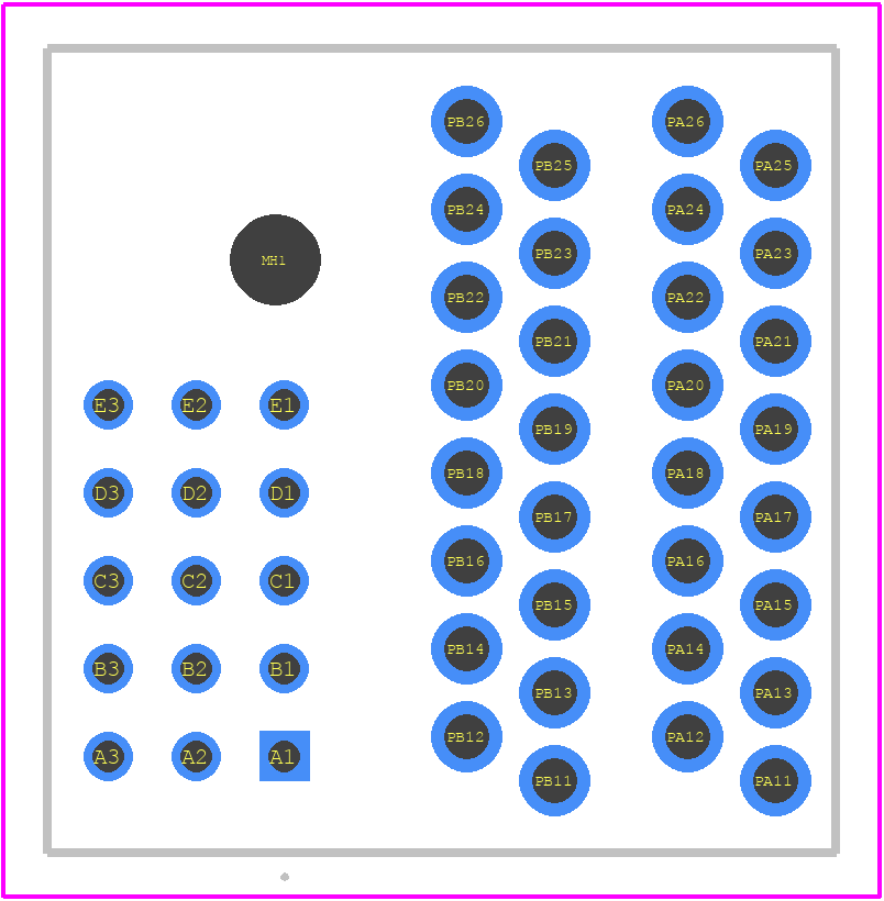 2204426-2 - TE Connectivity PCB footprint - Other - Other - 2204426-2-3
