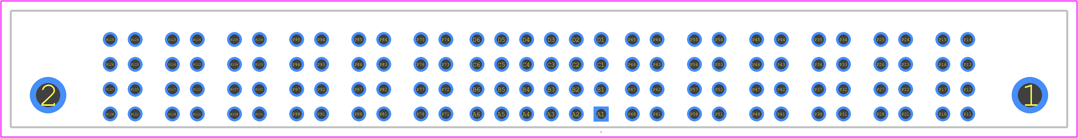1892430-4 - TE Connectivity PCB footprint - Other - Other - 1892430-4-3