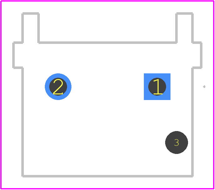 1-1747052-2 - TE Connectivity PCB footprint - Other - Other - 1-1747052-2-1