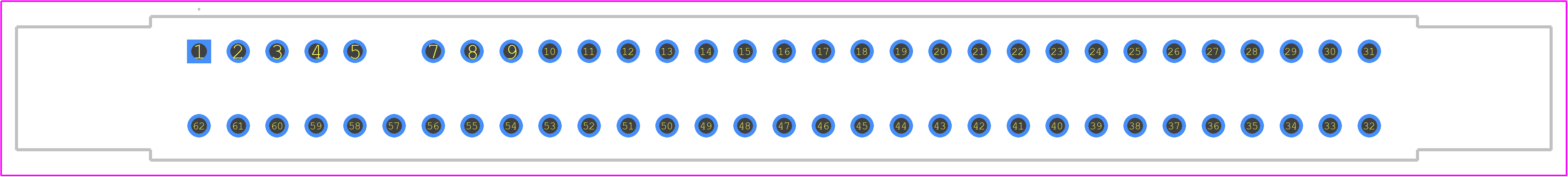 6364666-1 - TE Connectivity PCB footprint - Other - Other - 6364666-1-1