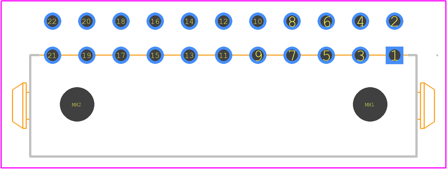 5-794618-2 - TE Connectivity PCB footprint - Other - Other - 5-794618-2-2