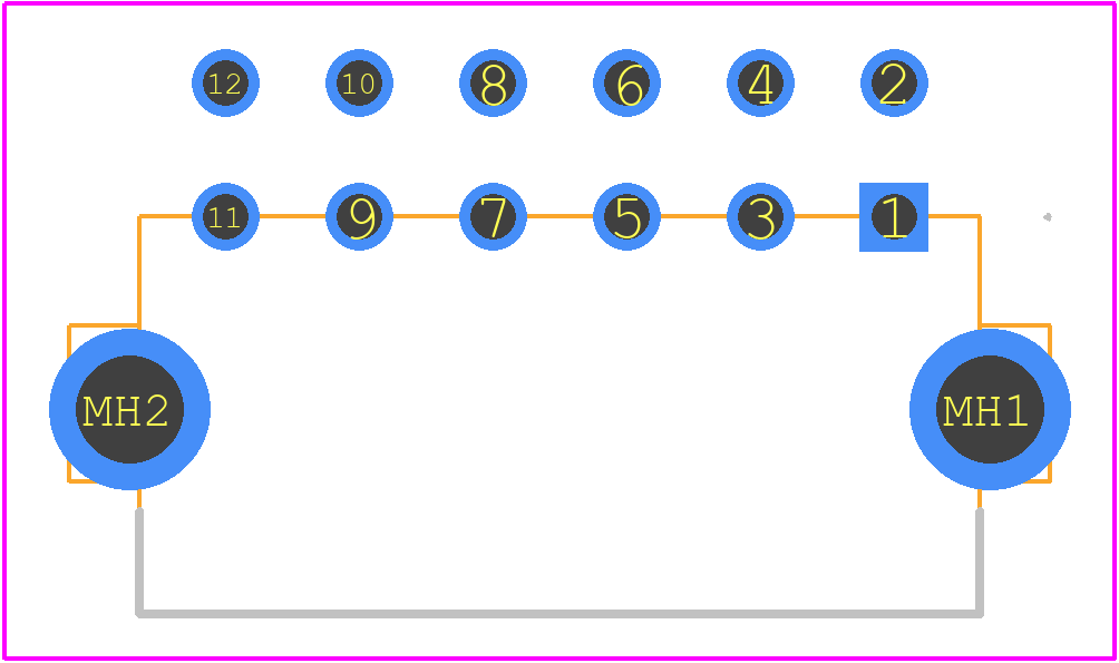 4-794677-2 - TE Connectivity PCB footprint - Other - Other - 4-794677-2-3