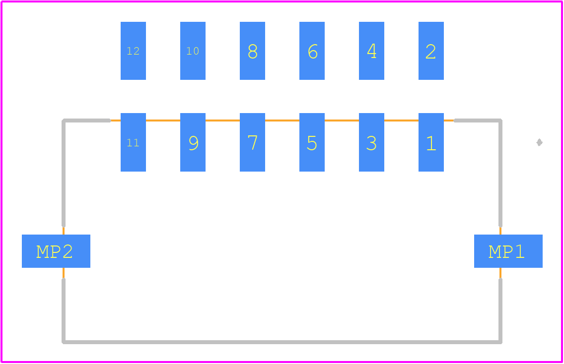 4-794628-2 - TE Connectivity PCB footprint - Other - Other - 4-794628-2-1